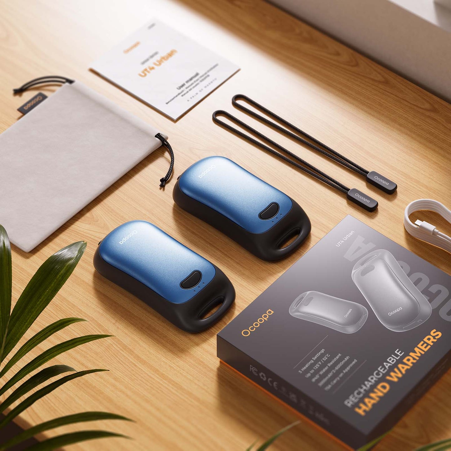 UT4 Urban 2-in-1 Magnetic Rechargeable Hand Warmer