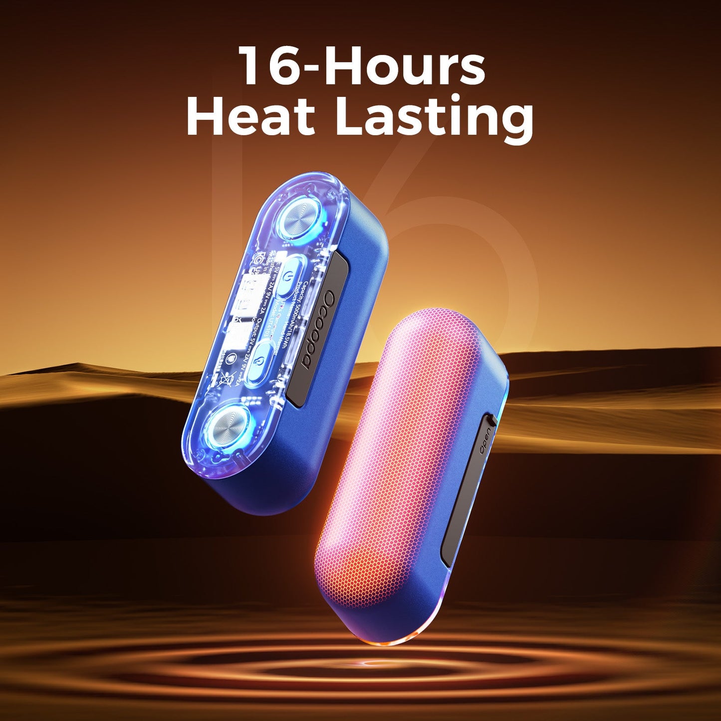 UT2s Gamerpro 2-in-1 Magnetic Rechargeable Hand Warmer