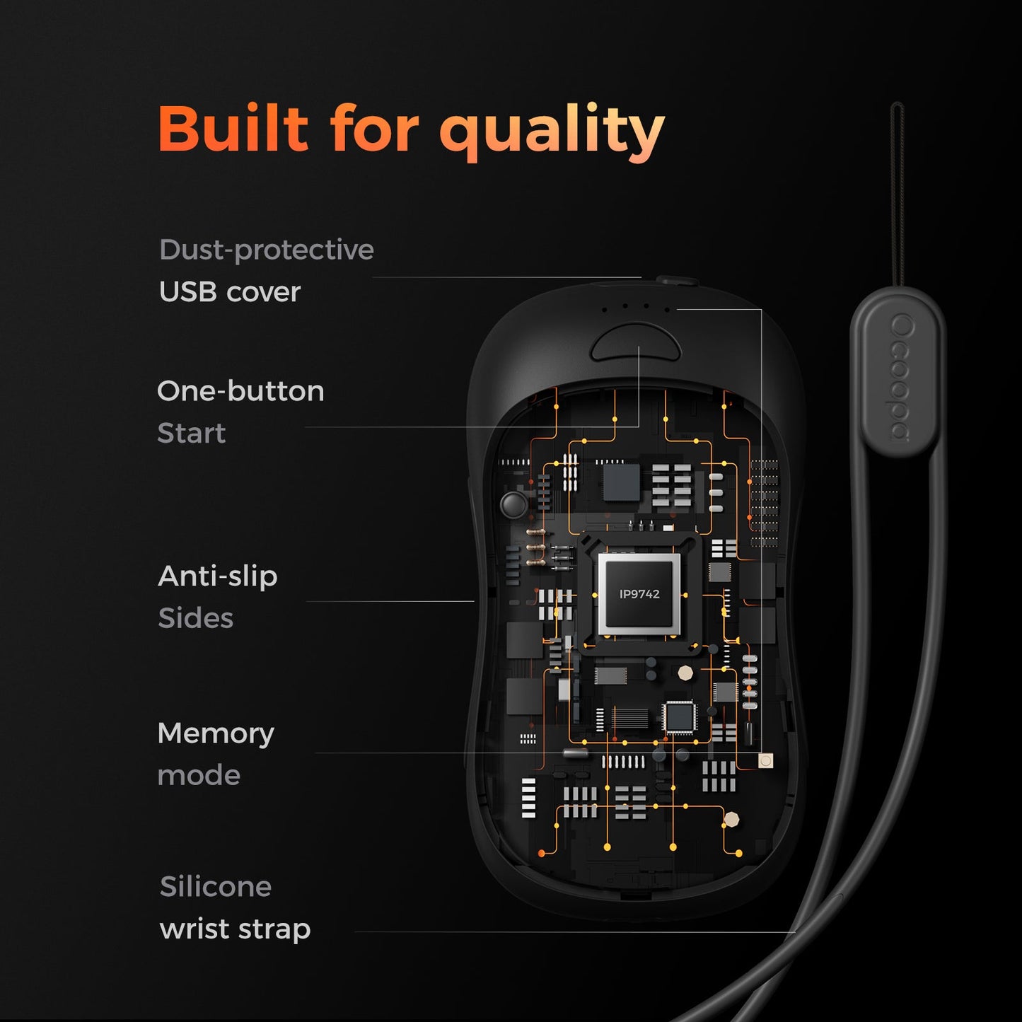 UT3 Pro 2-in-1 Magnetic Rechargeable Hand Warmer